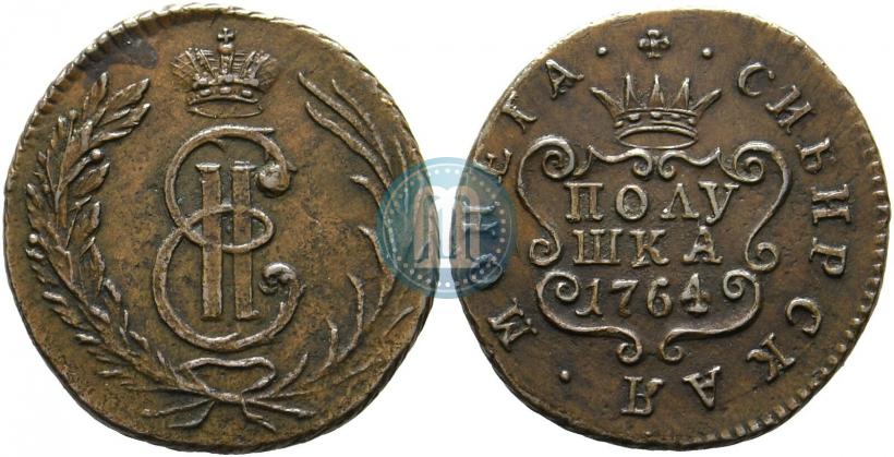 Фото Полушка 1764 года  