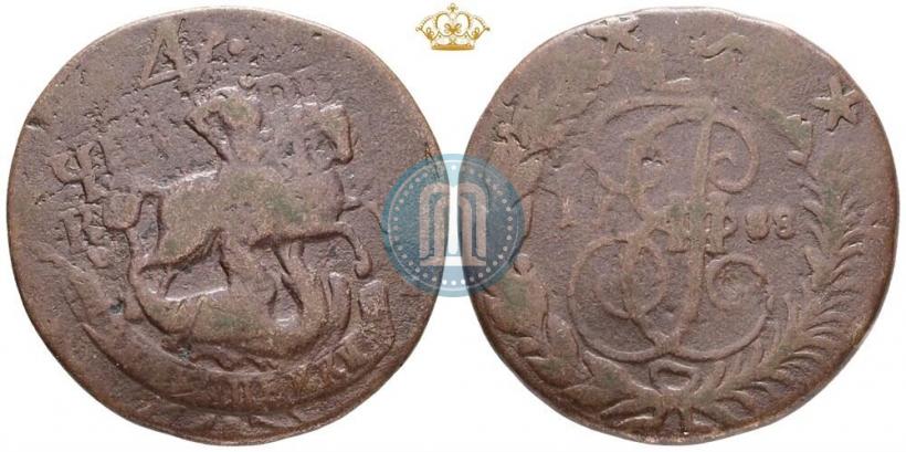 Picture 2 kopecks 1788 year ММ 