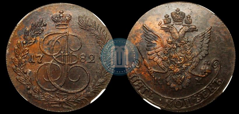 Picture 5 kopecks 1782 year КМ 