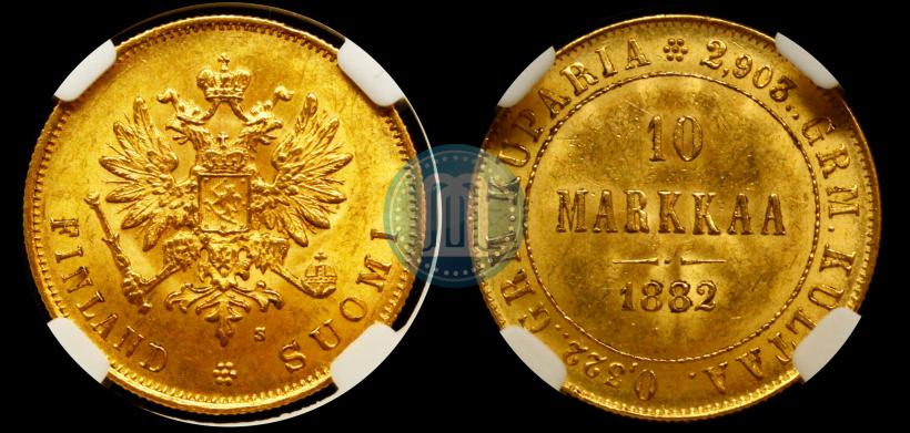 Picture 10 markkaa 1882 year S 