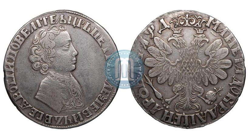 Picture 1 rouble 1704 year  