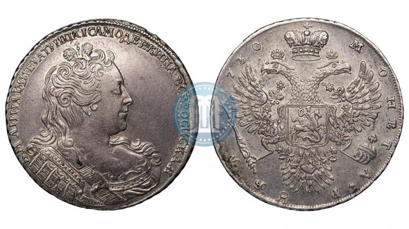 Picture 1 rouble 1730 year  