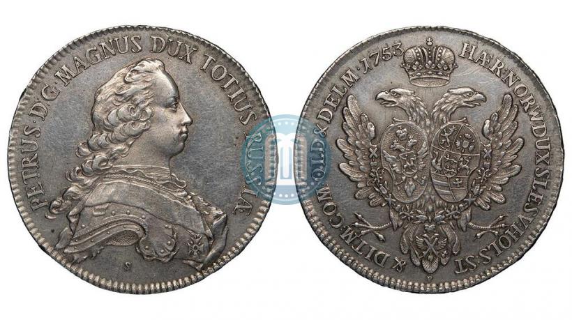 Picture Thaler 1753 year P "Albertusthaler"