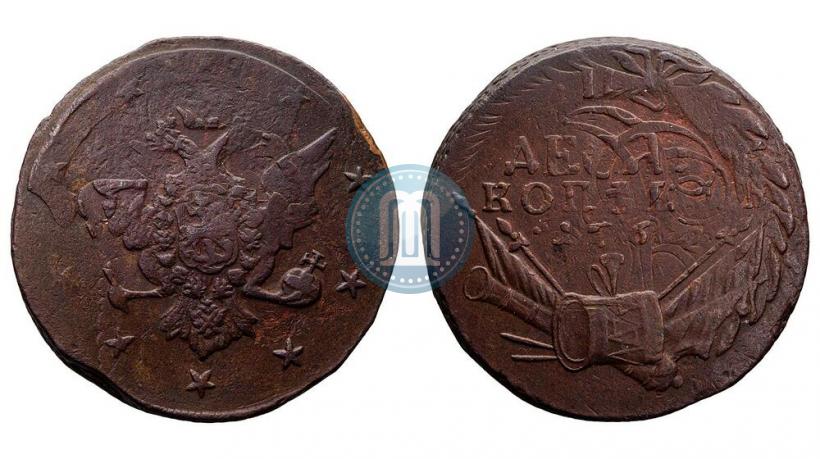 Picture 10 kopecks 1762 year  