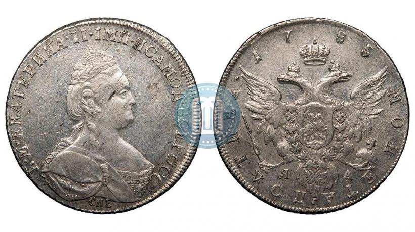 Picture Poltina 1785 year СПБ-ЯА 