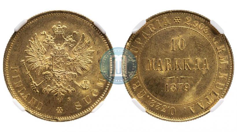 Picture 10 markkaa 1879 year S 