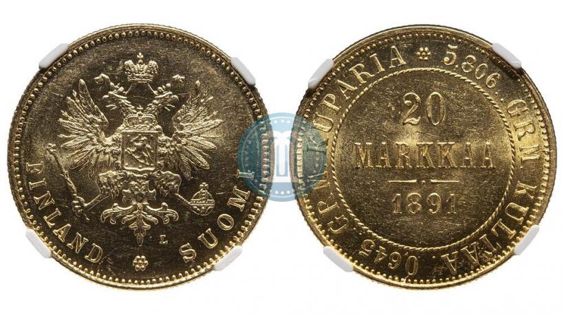 Фото 20 марок 1891 года L 