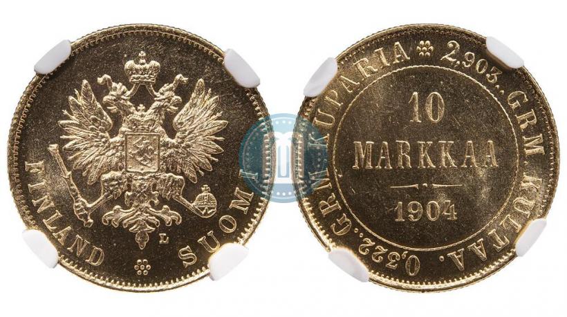 Picture 10 markkaa 1904 year L 