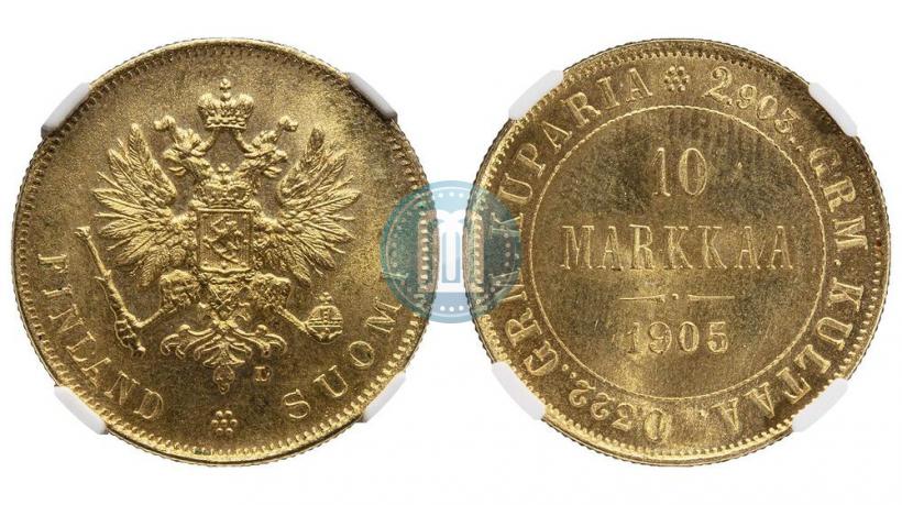 Фото 10 марок 1905 года L 