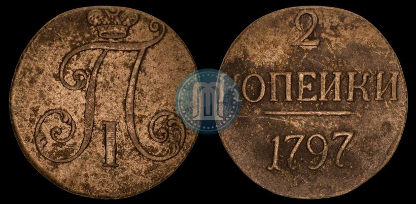 Фото 1 рубль 1710 года Н "Портрет работы Г. Гаупта"