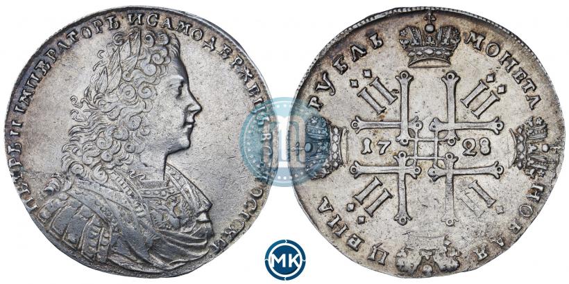 Picture 1 rouble 1728 year  "Type of 1728"