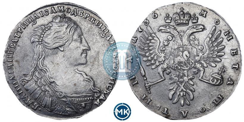 Picture Poltina 1736 year  