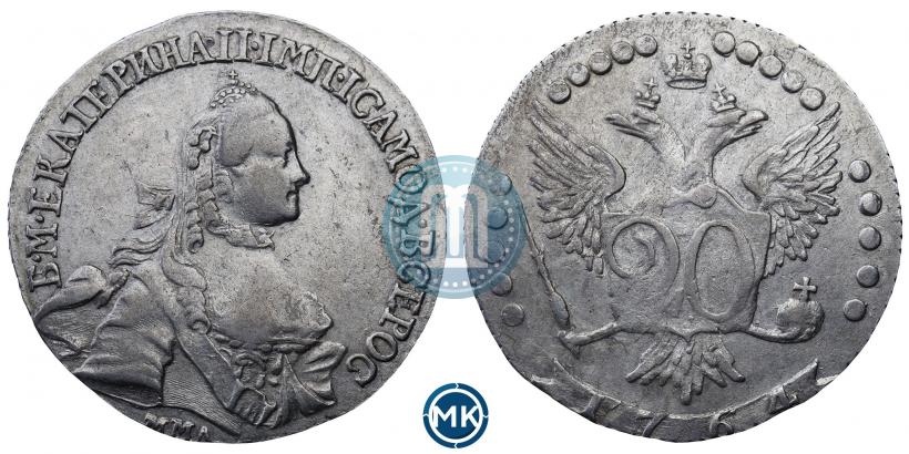Picture 20 kopecks 1764 year ММД 