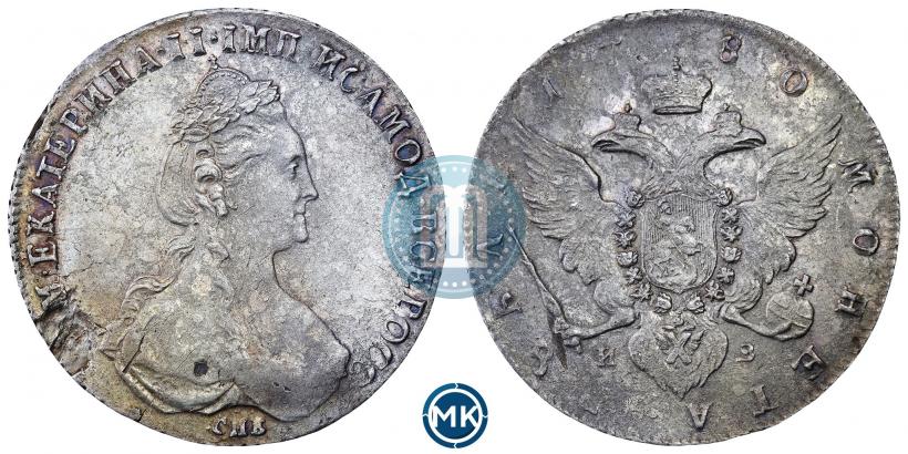 Picture 1 rouble 1780 year СПБ-ИЗ 