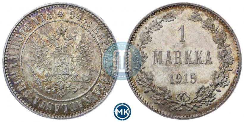 Picture 1 markka 1915 year S 