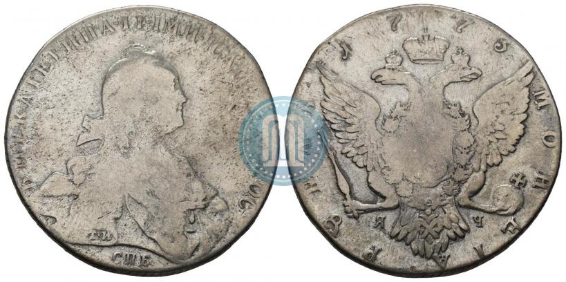 Фото 1 рубль 1773 года СПБ-ЯЧ-Т.И. 