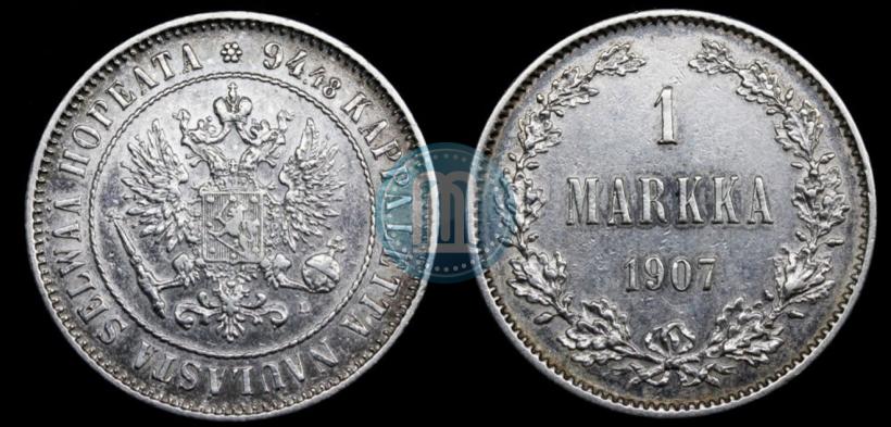Фото 1 марка 1907 года L 