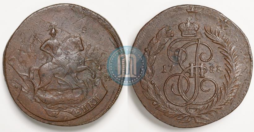 Picture 2 kopecks 1788 year ММ 