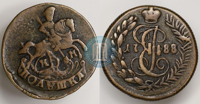Picture Polushka 1788 year КМ 
