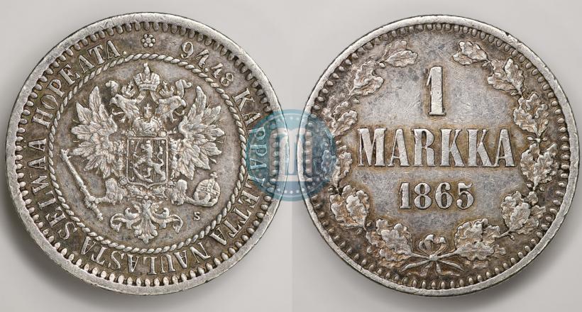 Фото 1 марка 1865 года S 