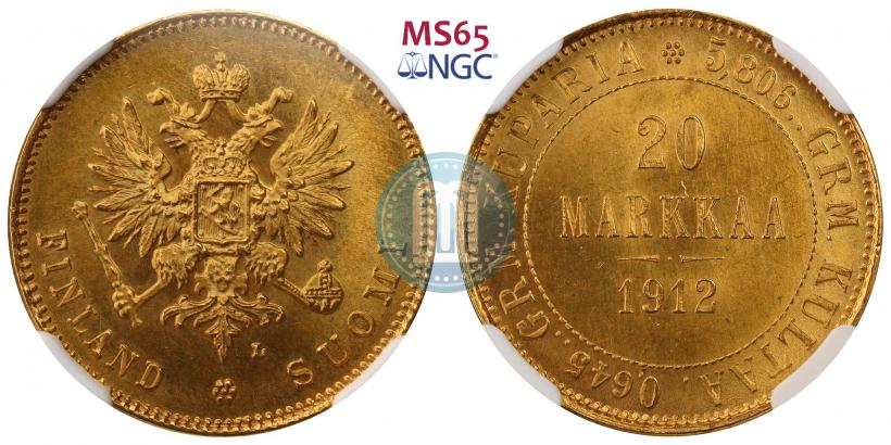 Picture 20 markkaa 1912 year L 