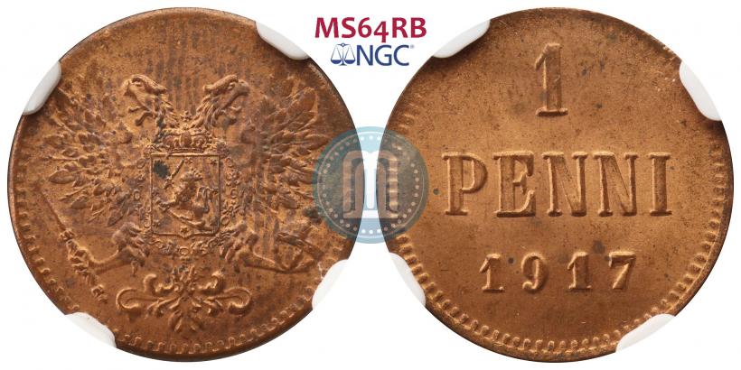 Picture 1 penni 1917 year  