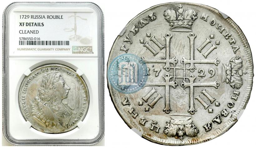 Picture 1 rouble 1729 year  "Type of 1729"