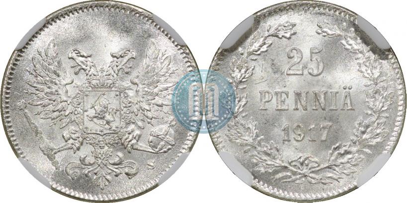 Фото 50 пенни 1917 года S 