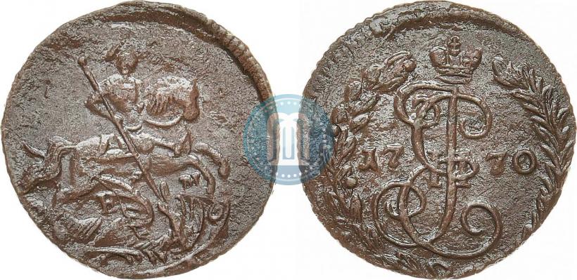 Фото Денга 1770 года ЕМ 