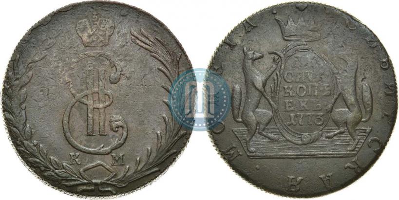 Picture 10 kopecks 1773 year КМ 