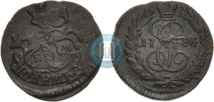Picture Polushka 1786 year КМ 