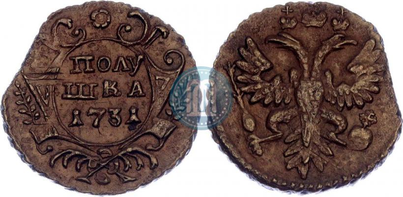 Picture Polushka 1731 year  