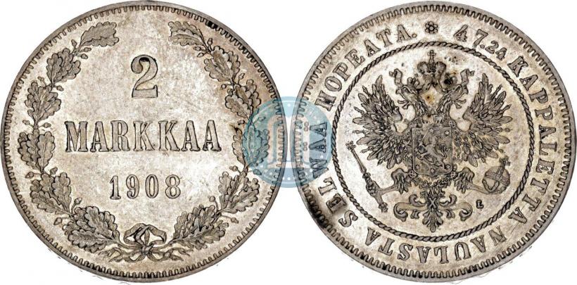 Фото 2 марки 1908 года L 