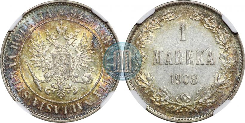 Фото 1 марка 1908 года L 