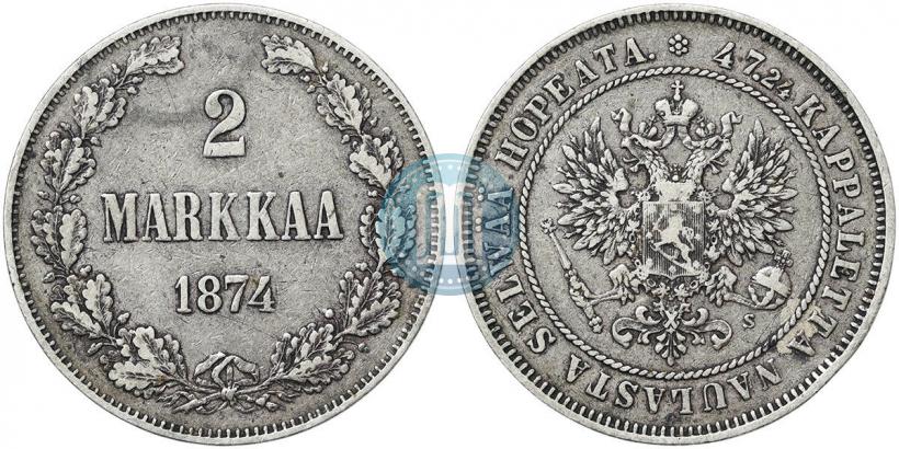 Фото 2 марки 1874 года S 