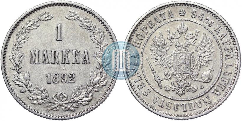 Фото 1 марка 1892 года L 