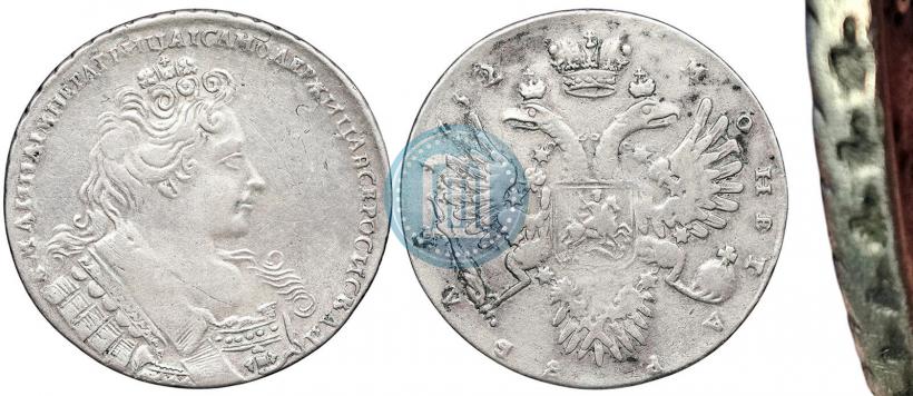 Picture 1 rouble 1732 year  