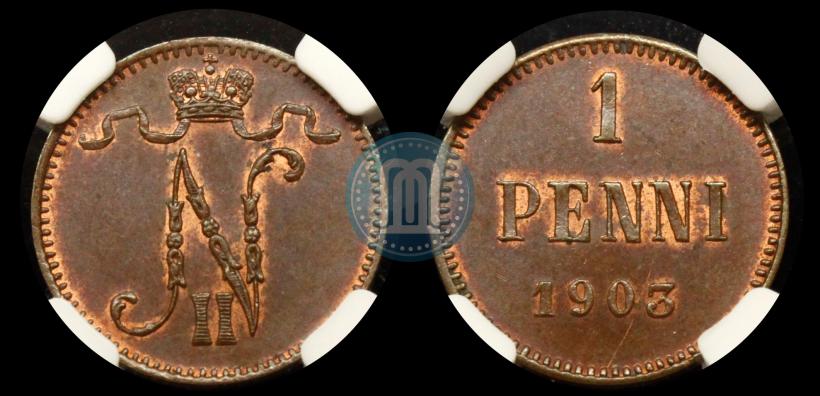 Picture 1 penni 1903 year  
