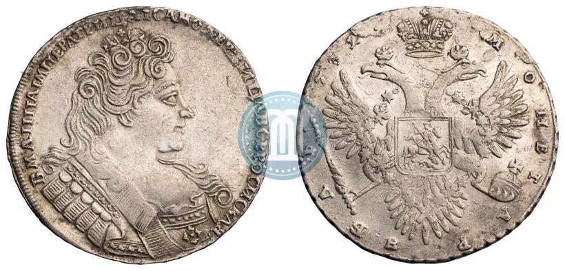 Фото 1 рубль 1732 года  