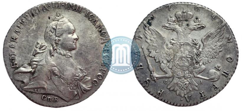Picture Poltina 1764 year СПБ-СА 