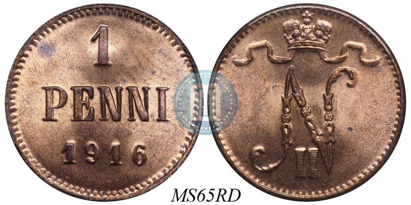 Picture 1 penni 1916 year  