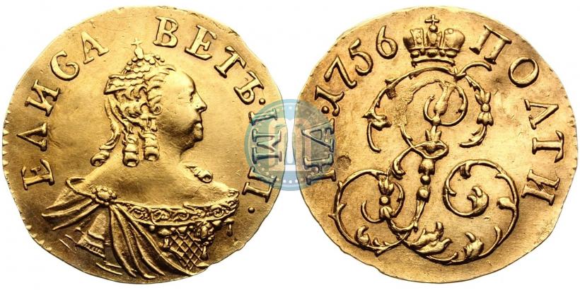 Picture Poltina 1756 year  