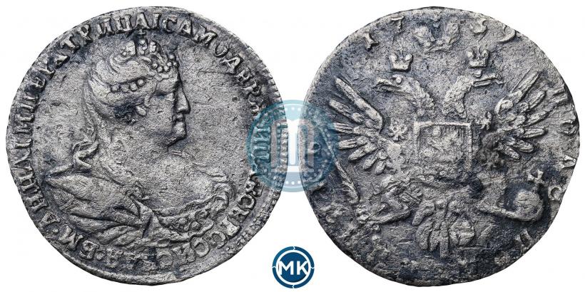 Picture Polupoltinnik 1739 year  