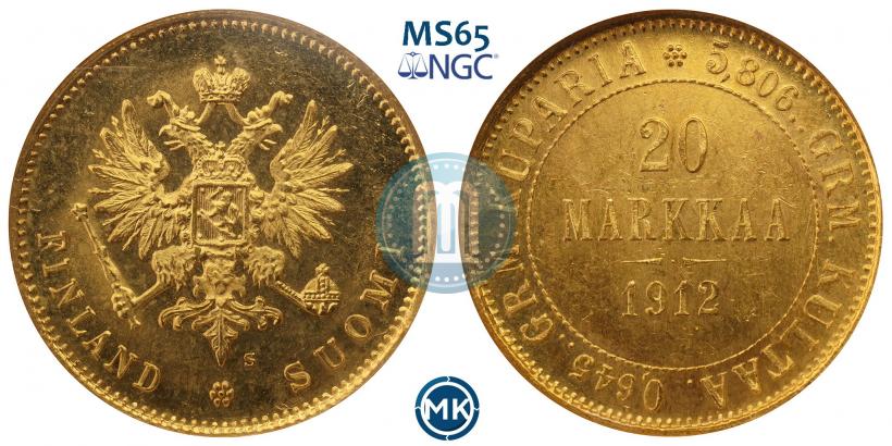 Picture 20 markkaa 1912 year S 