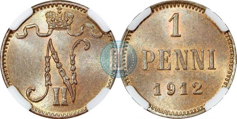 Picture 1 penni 1912 year  