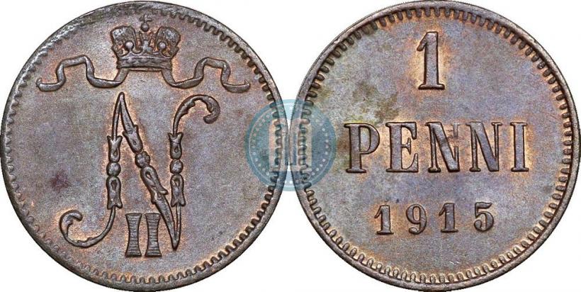 Picture 1 penni 1915 year  