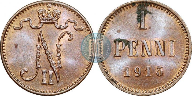 Picture 1 penni 1915 year  