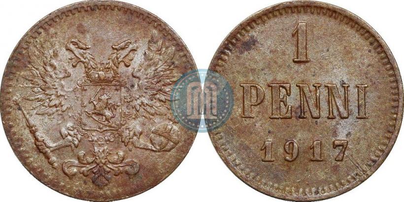 Picture 1 penni 1917 year  