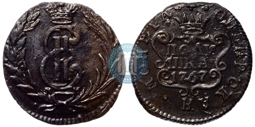 Picture Polushka 1767 year КМ 