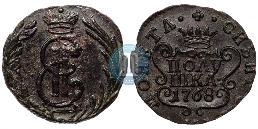 Picture Polushka 1768 year КМ 